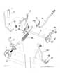 Husqvarna Lt 126 - Mower Lift Lever