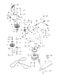 Husqvarna M-Zt61 Bf - Engine Mounting With Guards & Muffler