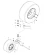 Husqvarna M-Zt61 Bf - Wheels & Tyres