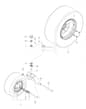 Husqvarna Mz6128Zt - Wheels & Tyres