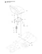 Husqvarna RIDER 13 AWD - Seat