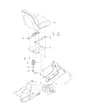 Husqvarna RIDER 15T - Seat