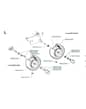 Husqvarna RIDER 16 H - Wheels & Tyres