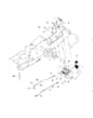 Husqvarna RIDER 18 AWD - Pedals
