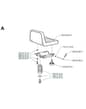 Husqvarna RIDER 970HST BIOCLIP - Seat