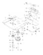 Husqvarna Rz46215 - Engine Mounting With Guards & Muffler