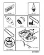 Husqvarna Tc 142 - Frequently Used Parts