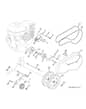 Husqvarna TF224 - 2017-9 - Belt Guard & Pulley