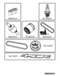 Husqvarna Ts 142T - Frequently Used Parts