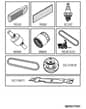 Husqvarna Ts 142Tx - Frequently Used Parts