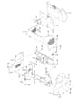 Husqvarna V554 - Chassis Upper