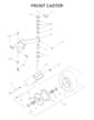 Husqvarna W3213A - 2001-9 - Casters