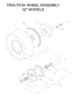 Husqvarna W3613A - 2001-9 - Wheels & Tyres 2