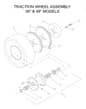 Husqvarna W3614A - 2001-9 - Wheels & Tyres