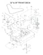Husqvarna W4815A - 2001-9 - Mower Deck & Cutting Deck