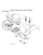 Husqvarna Yth2448 T - Seat