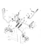 Husqvarna Yth24V54Xls - Mower Lift Lever