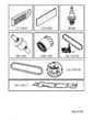 Husqvarna Yth 184T - Frequently Used Parts