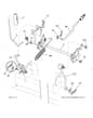 Husqvarna Yth 223T - Mower Lift Lever