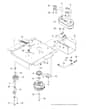 Husqvarna Z142 - Engine Mounting With Guards & Muffler