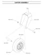 Husqvarna Z4217 Bia - Casters