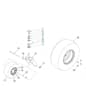 Husqvarna Z454 X - Wheels & Tyres