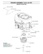 Husqvarna Z4822 - Engine