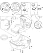Genuine Stihl FS260 R / D - Fuel Tank
