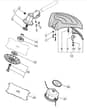 MB 5101 - 2009 - 281720003/MO8 - Mountfield Brushcutter Gear Head Diagram