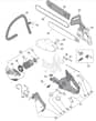 MC 3516 - 2008 - 202016003/MO8 - Mountfield Chainsaw Housing Diagram