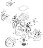S42R PD Li - 2016 - 299439003/M16 - Mountfield Rotary Mower Motor 02 Diagram