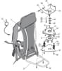 BJ 345 F - 2010 - 285422003/M10 - Mountfield Brushcutter Backpack Diagram