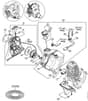 Genuine Stihl HT131 / B - Rewind starter, Fuel tank