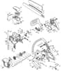 MC 4818 - 2008 - 224016003/MO8 - Mountfield Chainsaw Housing Diagram