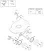 S461 HP - 2010-2011 - 299481043/M10 - Mountfield Rotary Mower Deck Diagram