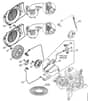 Genuine Stihl TS480i / F - Ignition system, Fan housing