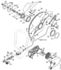 Genuine Stihl TS800 / K - Support with guard with water attachment