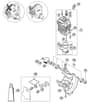 Genuine Stihl HT101 / K - Cylinder, Engine pan  508613634