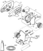 Genuine Stihl HTA65 / C - Motor housing, Electric motor, Oil tank