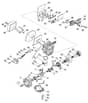 MC 487 - 2006-2007 - 223418003/MO6 - Mountfield Chainsaw Engine Diagram