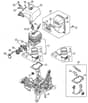 Genuine Stihl TS500i / B - Cylinder, Muffler