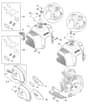 Genuine Stihl FS260 R / C - Muffler, Shroud