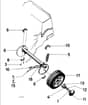 Hayter Hunter 54 Push - 330 (330001001 - 330001363) - Rear Axle Assembly