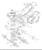 Hayter Motif 48 Push - 433A (433A001001 - 433A099999) - Mainframe Assembly