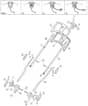 PRINCESS 42 - 2012-2020 - 294420063/M12 - Mountfield Rotary Mower Handle Diagram