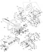 MC 438 - 2012-2015 - 203714003/M12 - Mountfield Chainsaw Housing Diagram