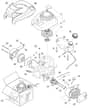 HP164 - 2017-2019 - 297411048/WX - Mountfield Rotary Mower Engine Diagram