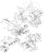 MC 640 - 2012-2015 - 204016003/M12 - Mountfield Chainsaw Housing Diagram