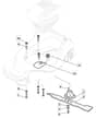MPRM 41 HP - 2014 - 297411024/MCA - Mountfield Rotary Mower Blade Diagram