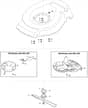 S46R PD Li - 2017-2020 - 299489003/M17 - Mountfield Rotary Mower Blade Diagram